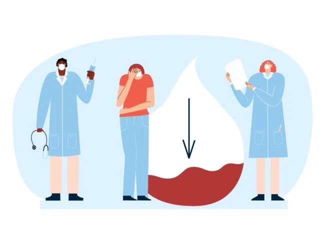Anemie pernicioasă, o consecință a deficitului de vitamină B12